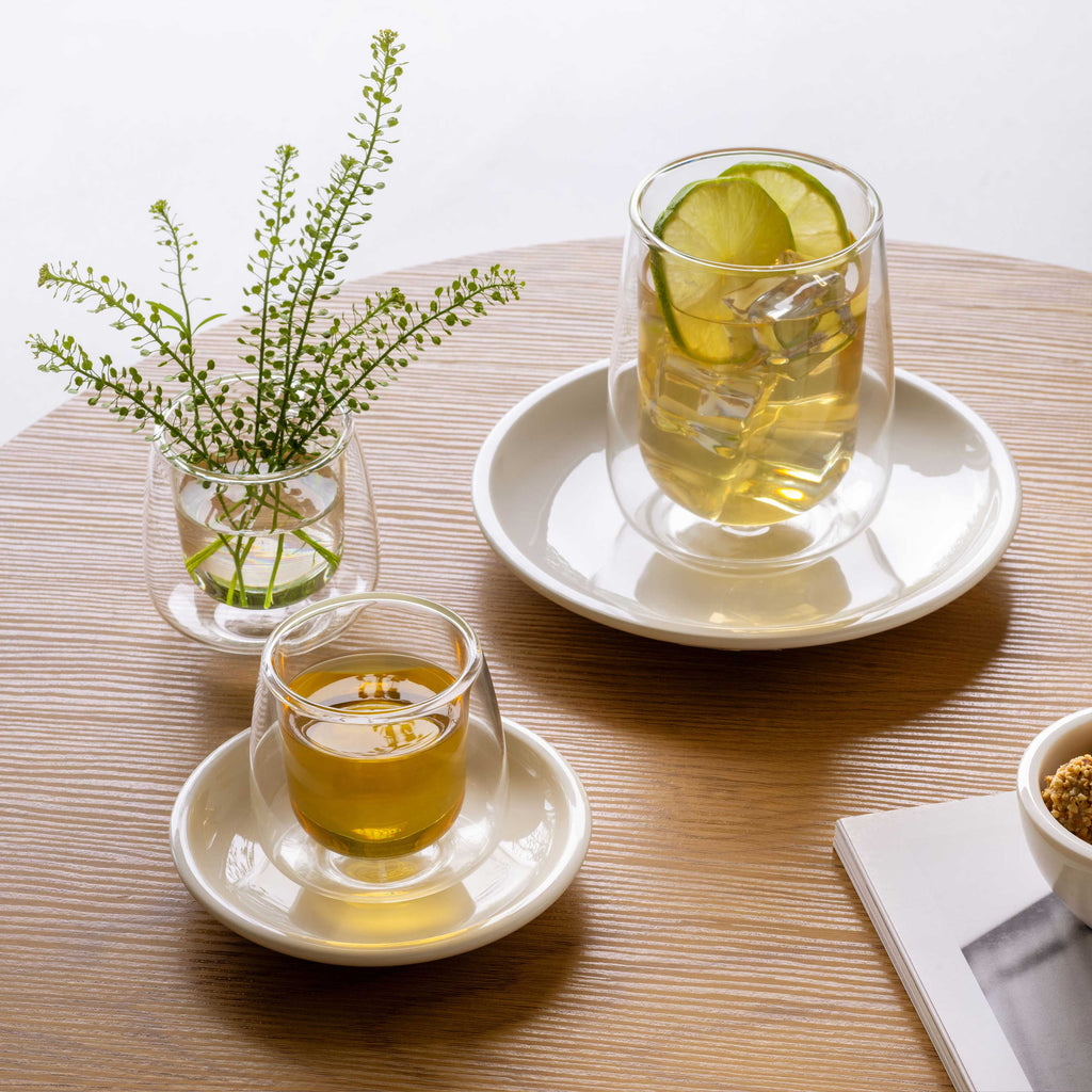 Artesano Glass coffee tumbler