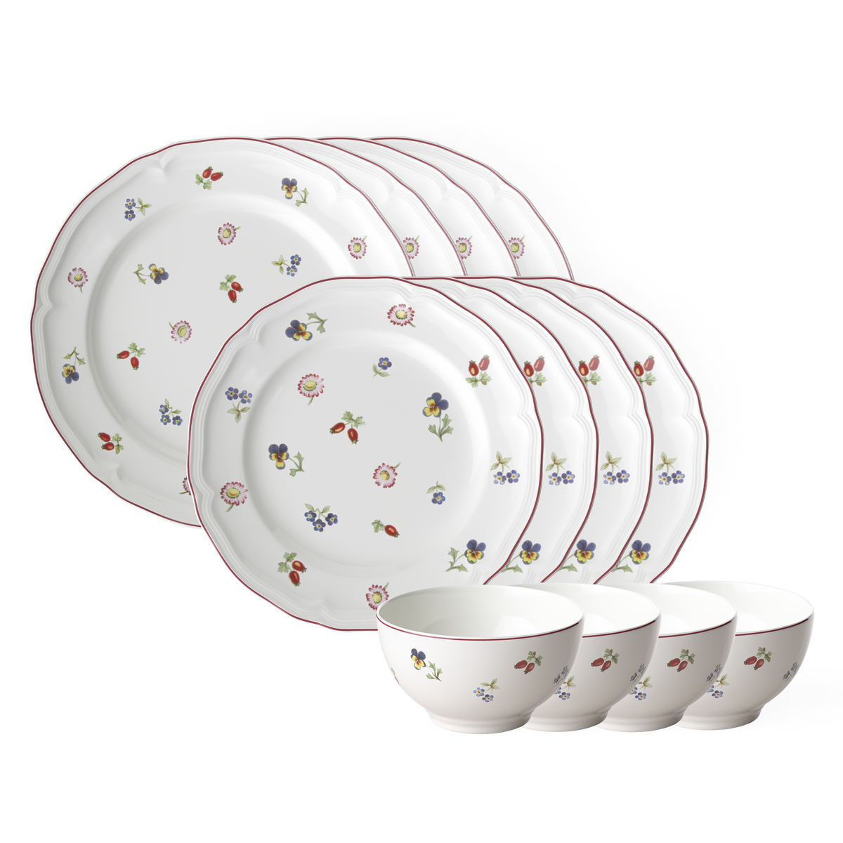 Petite Fleur Dinnerware set