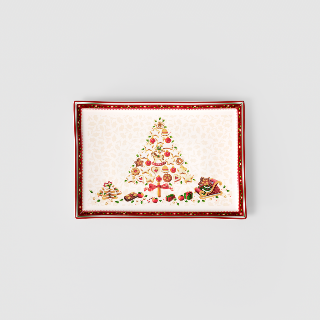 Winter Bakery Delight Cake platter
