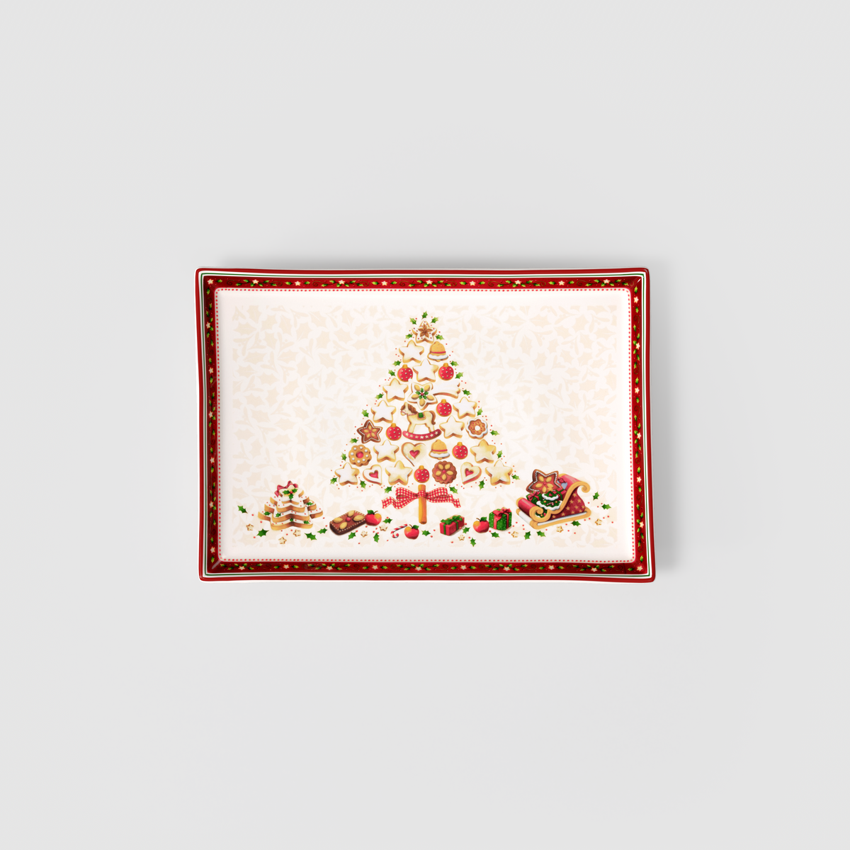 Winter Bakery Delight Cake platter
