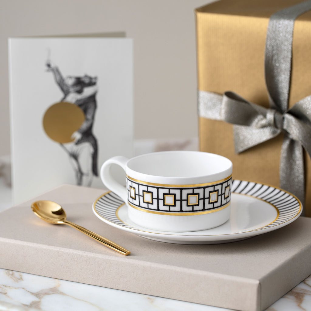 MetroChic Coffee cup saucer