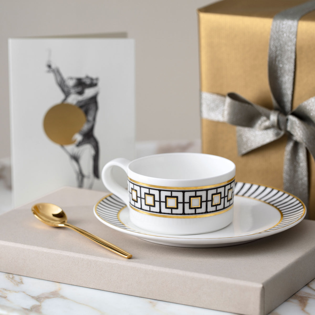 MetroChic Coffee cup saucer