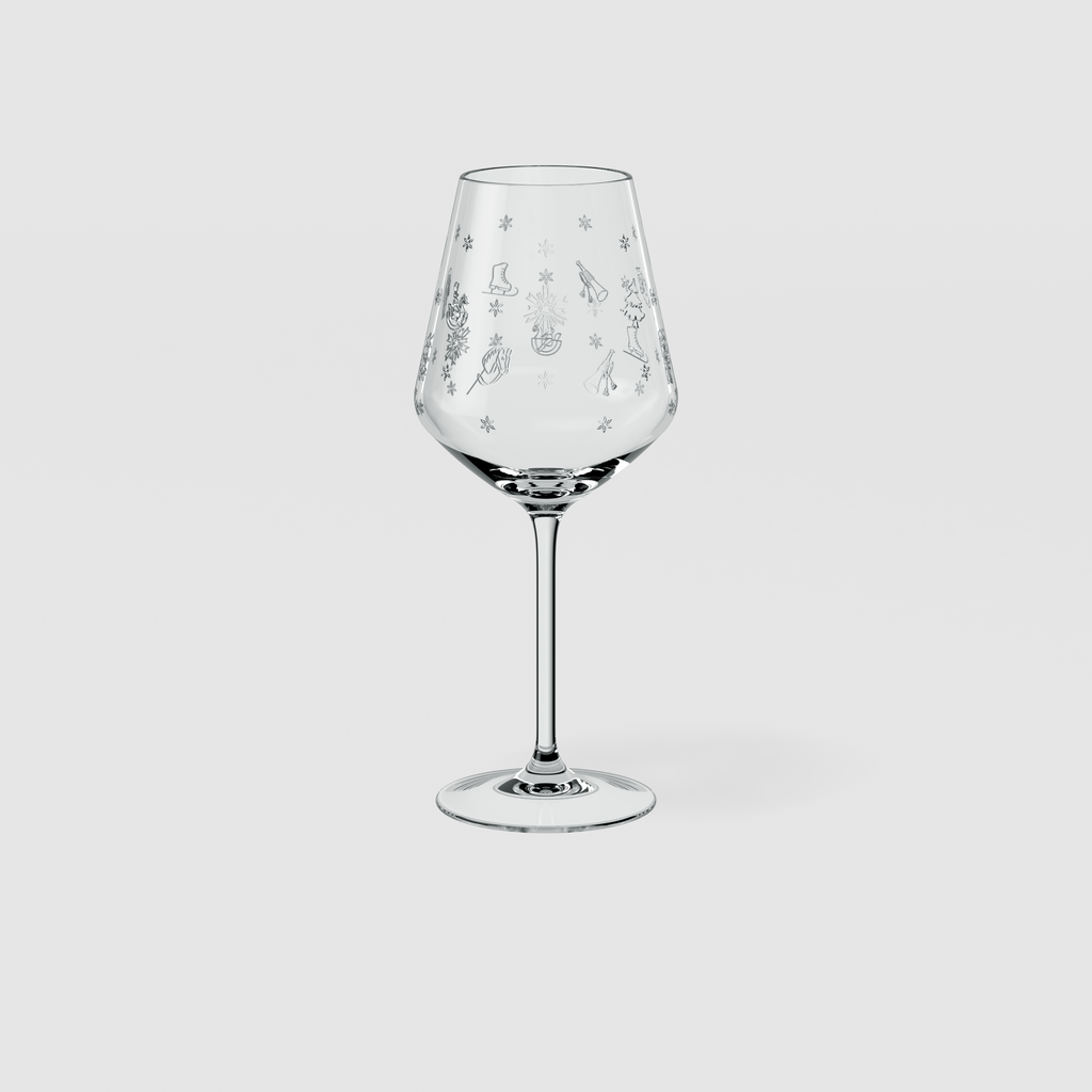 Toy's Delight Red wine glass