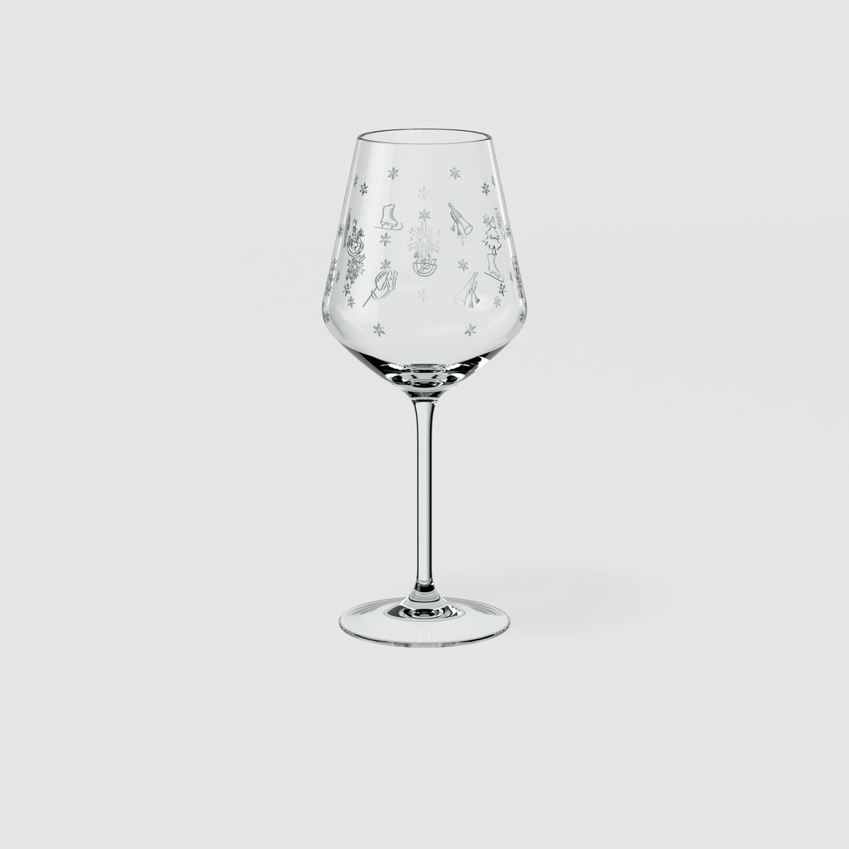 Toy's Delight Red wine glass