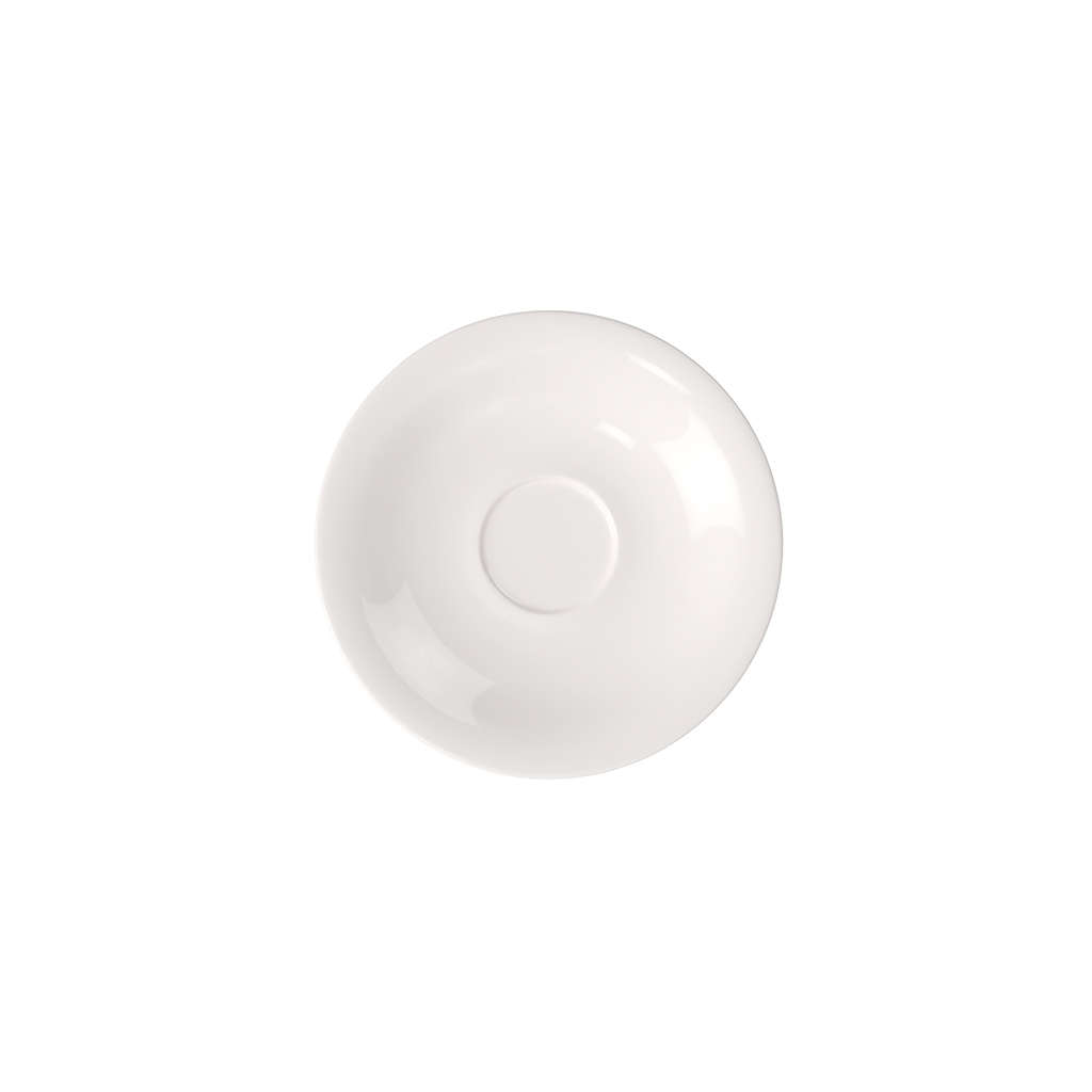 New Cottage White coffee cup saucer