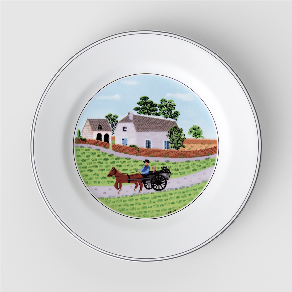 Design Naif Salad/ Dessert Plate
