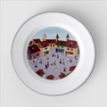 Design Naif Salad/ Dessert Plate