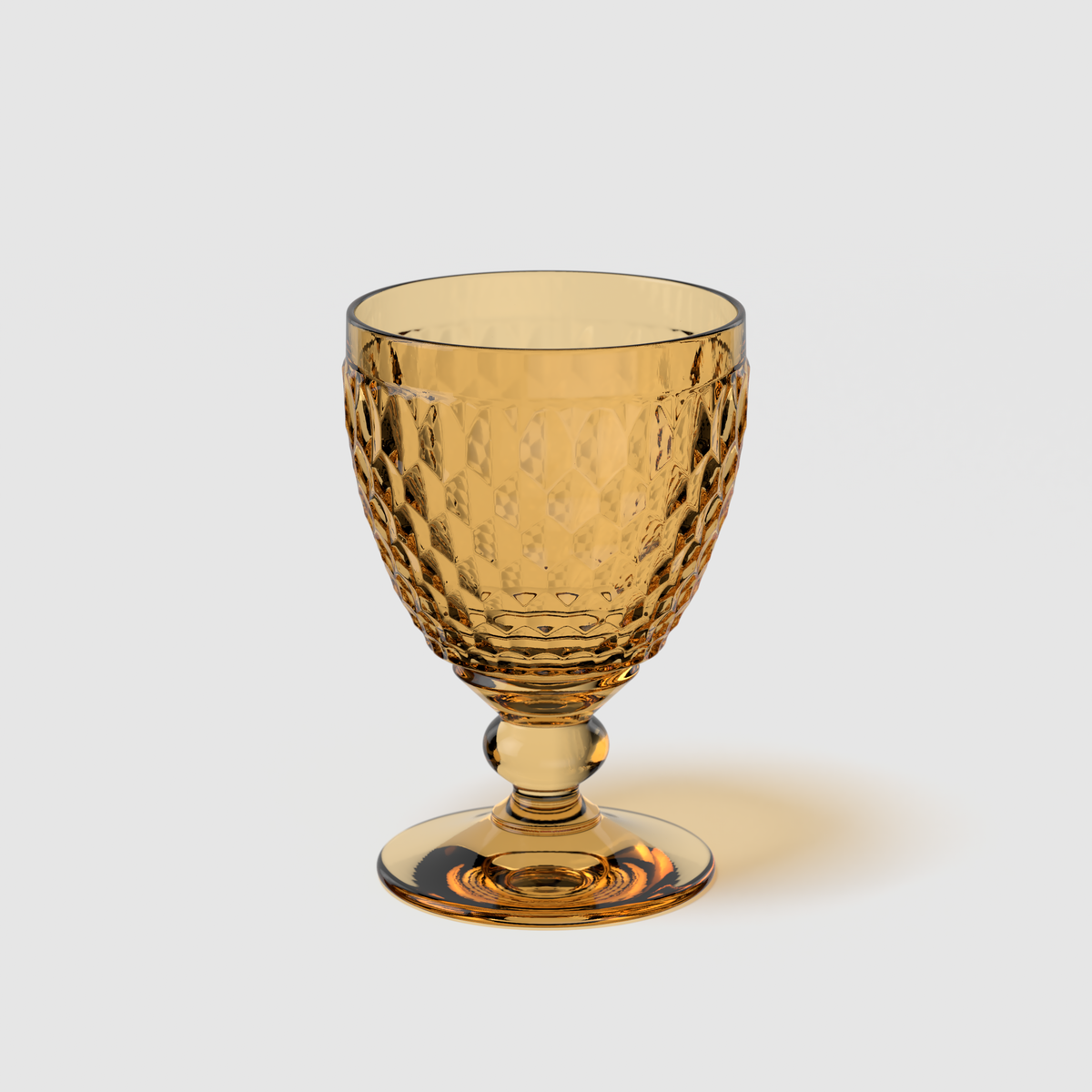 Boston Red wine glass