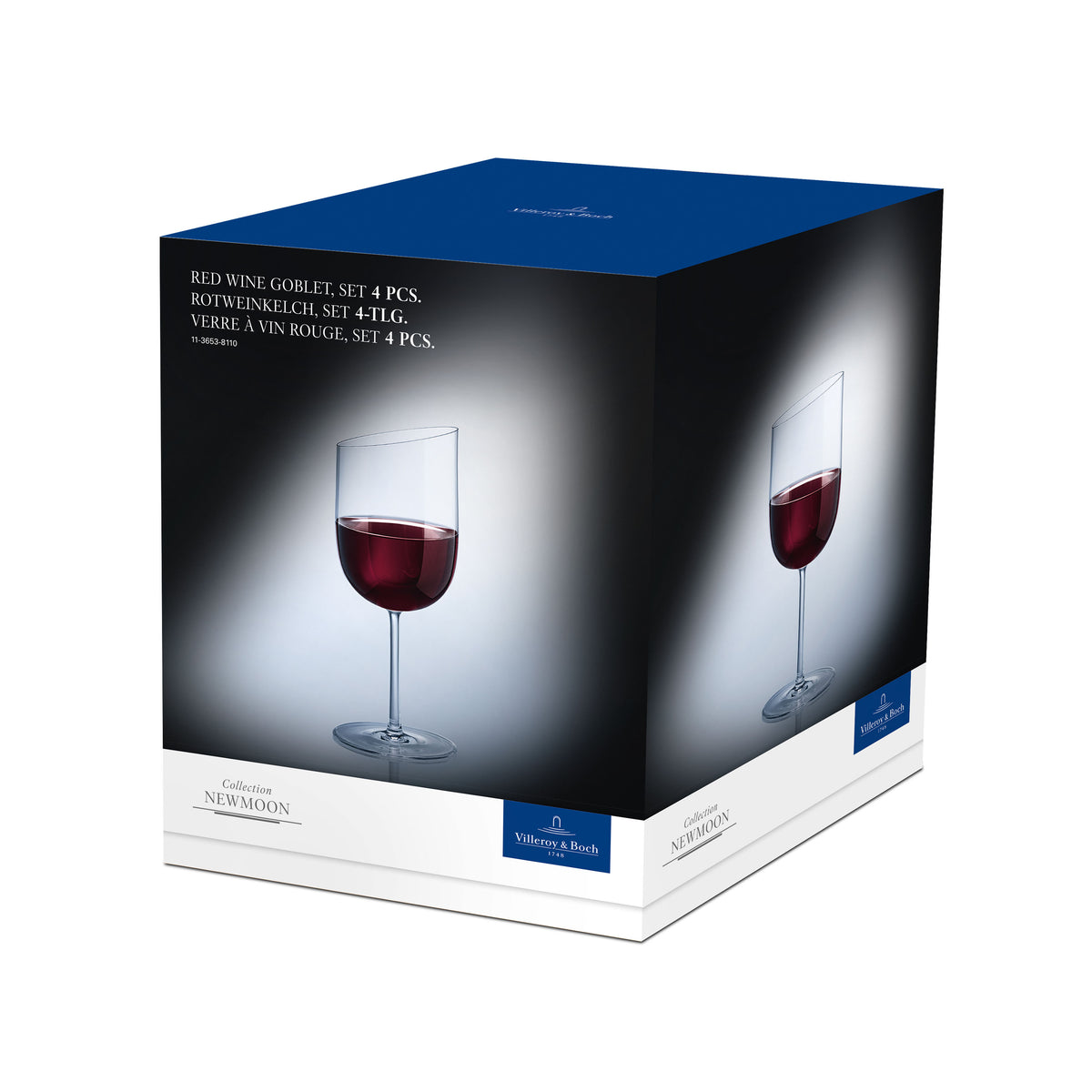 NewMoon Red wine glass