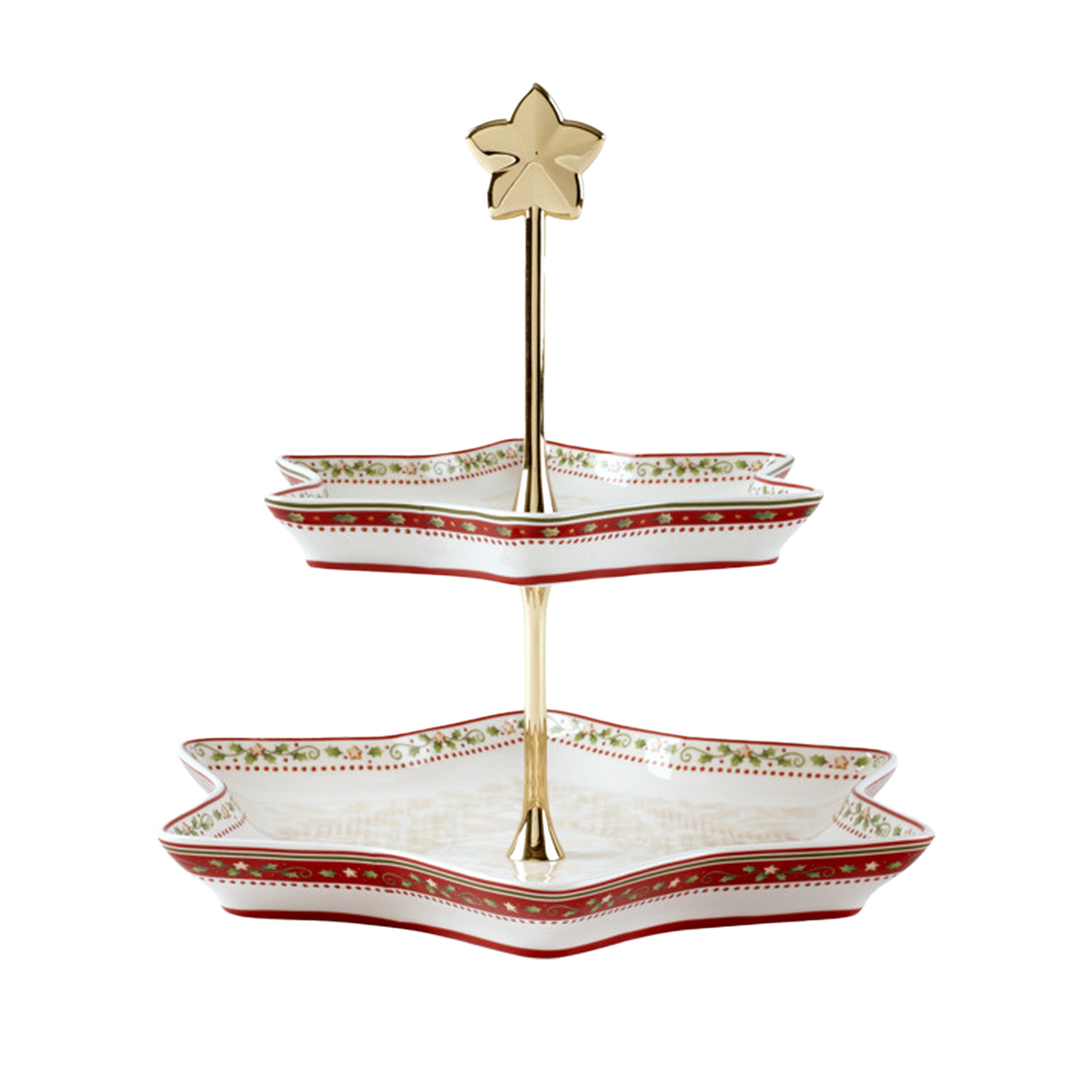 Winter Bakery Delight 3 Tier Stand