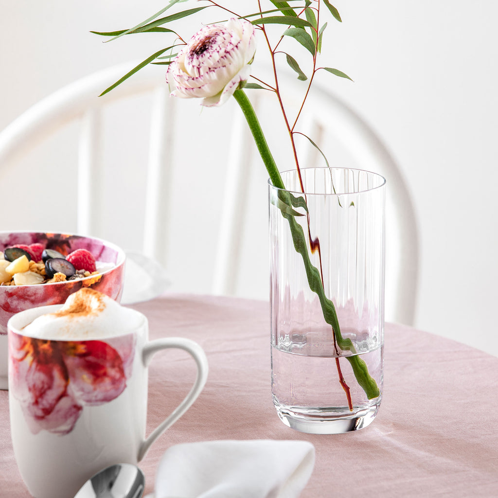 Rose Garden Highball glass