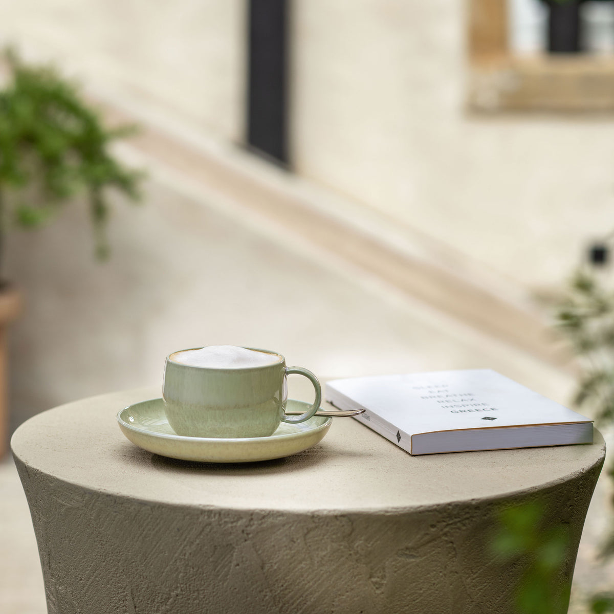 Perlemor Coffee cup saucer