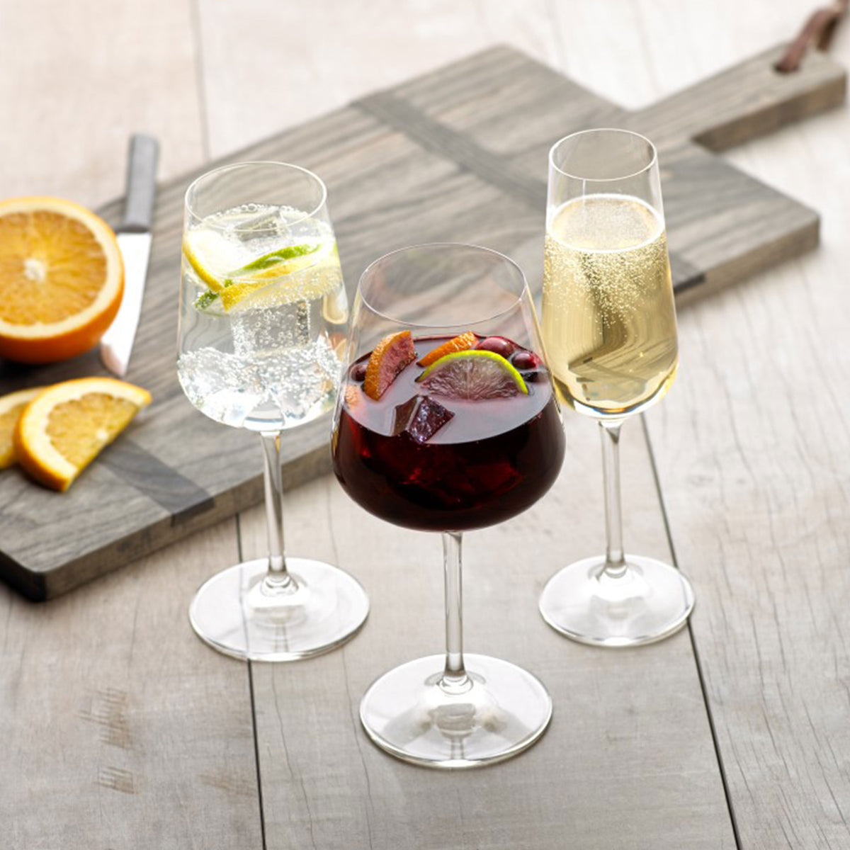 Ovid Red wine glass
