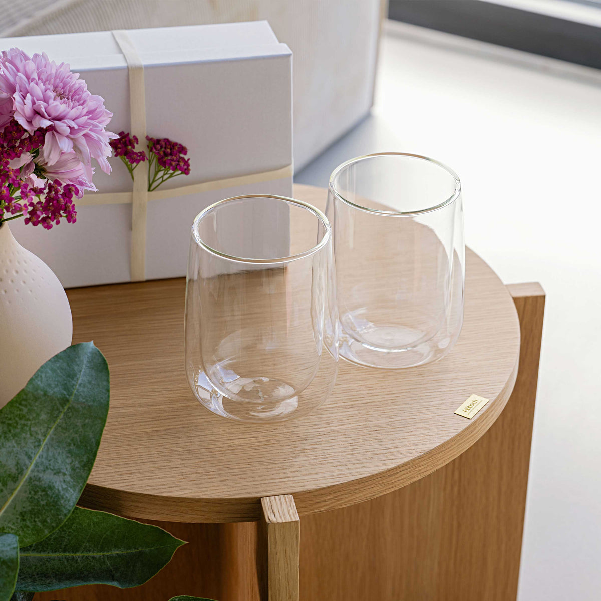 Artesano Glass coffee tumbler