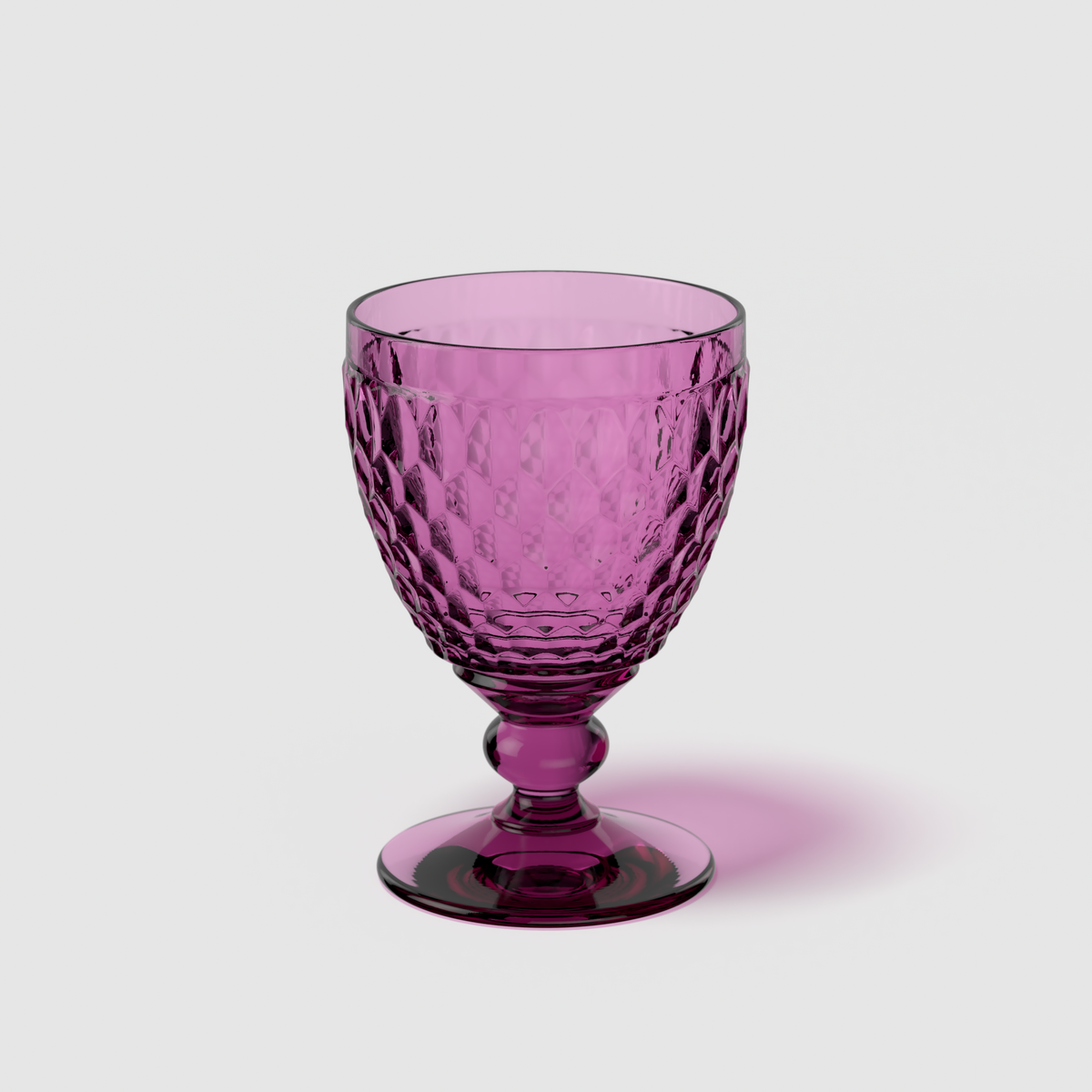 Boston Red wine glass