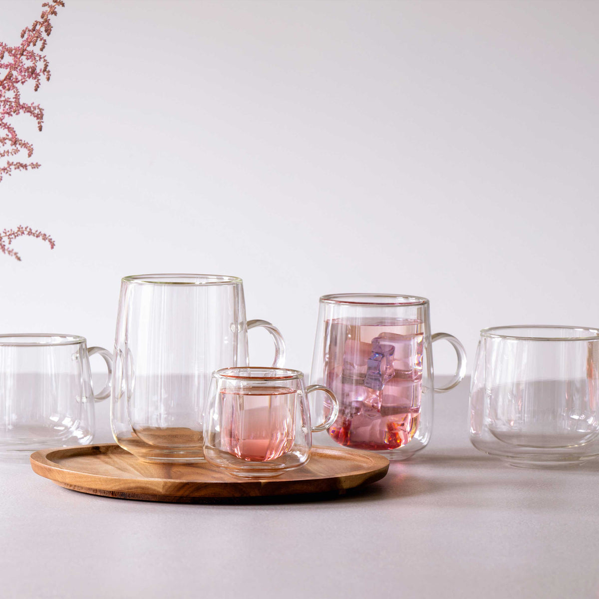 Artesano Latte glass with handle