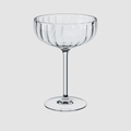 Rose Garden Champagne coupe glass