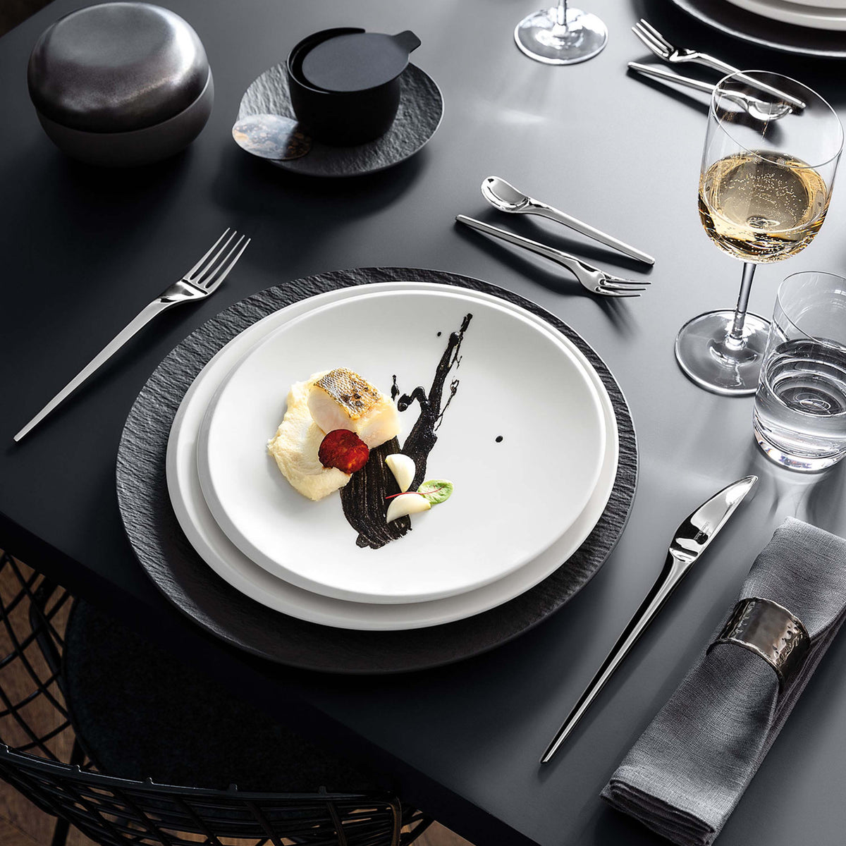 NewMoon Salad/ Dessert Plate