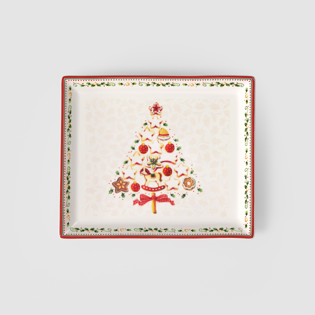 Winter Bakery Delight Cake platter