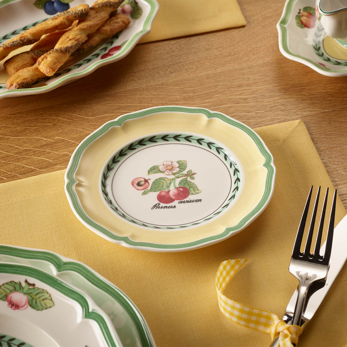 French Garden Appetizer/ Bread Plate