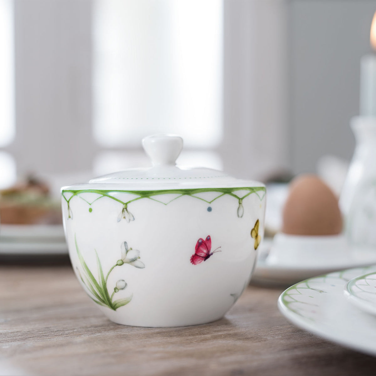 Colourful Spring Sugar bowl