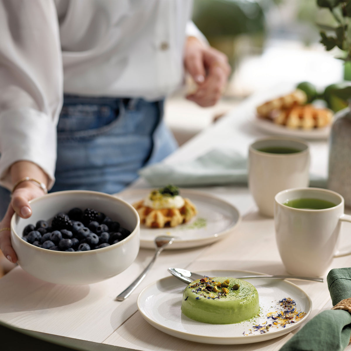 Crafted Salad/ Dessert Plate
