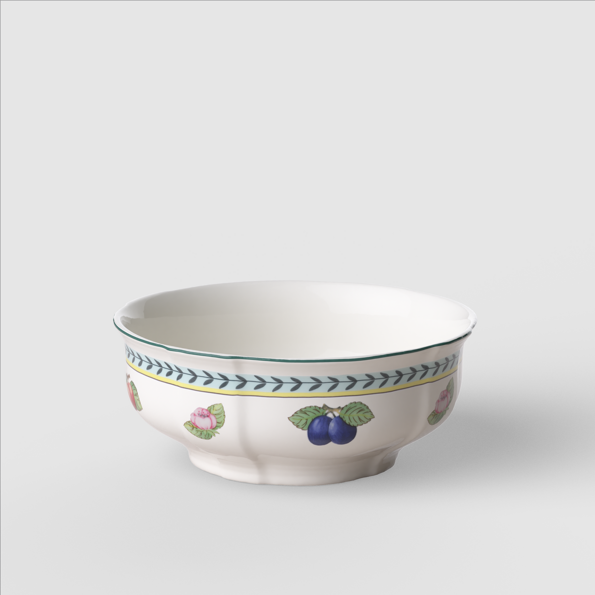 French Garden Serving Bowl