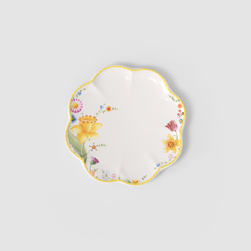 Spring Awakening Salad/ Dessert Plate
