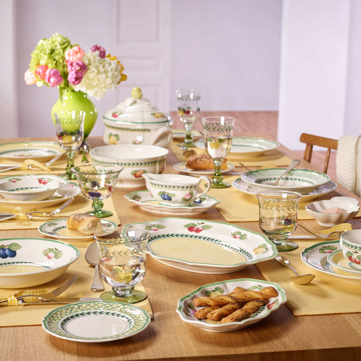 French Garden Soup bowl