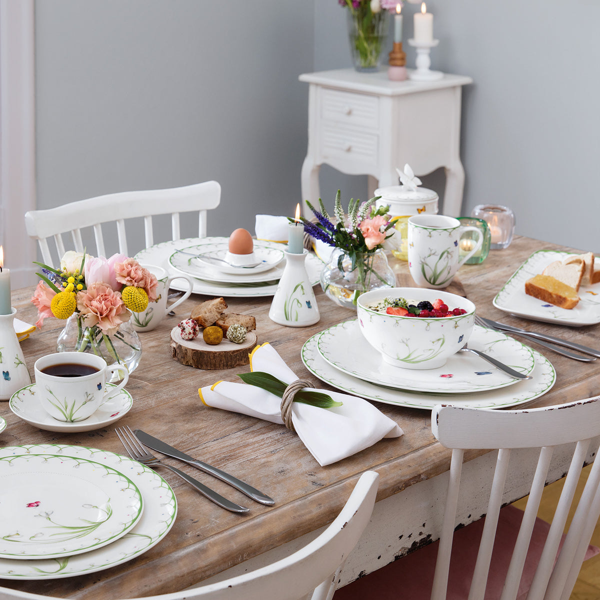 Colourful Spring Serving Bowl
