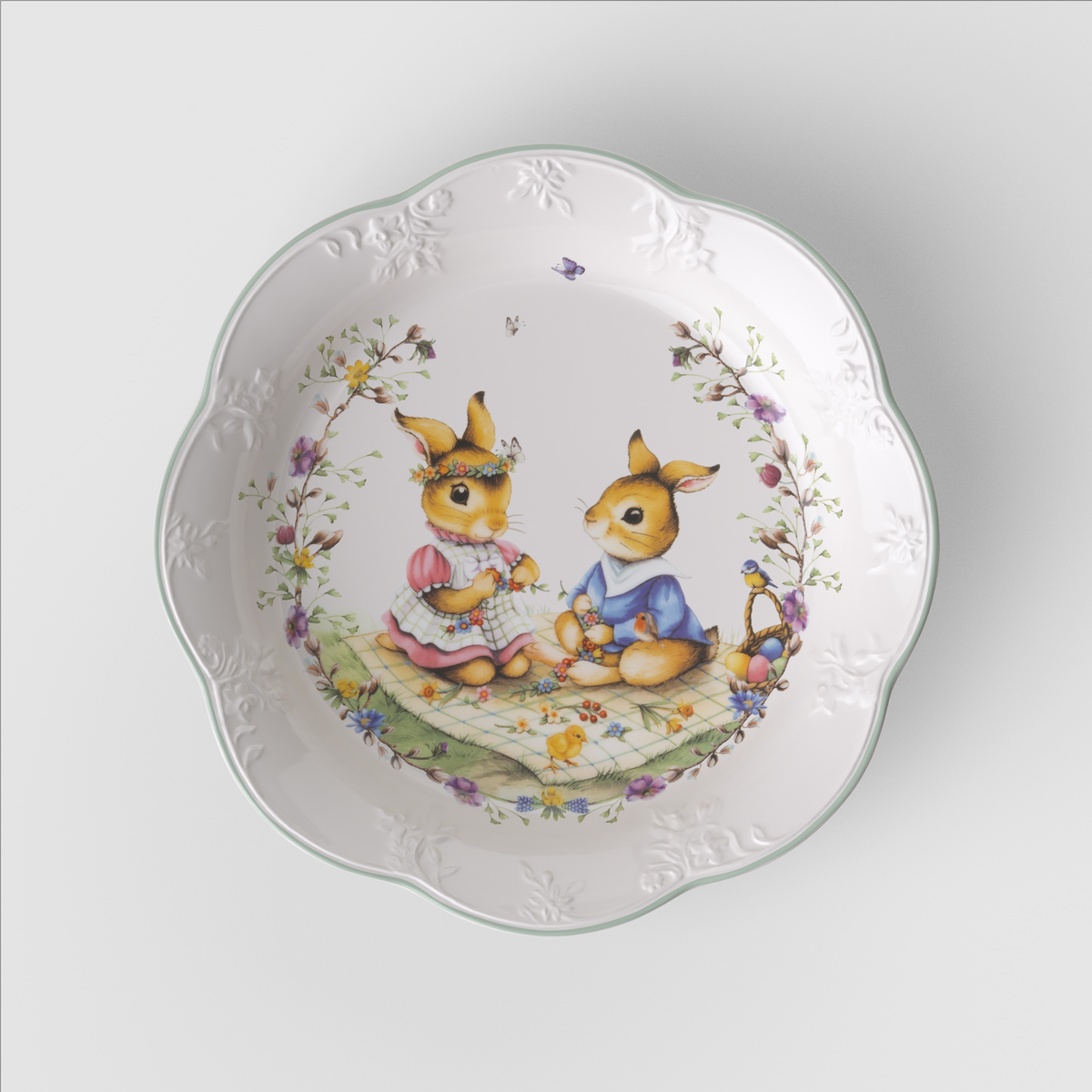 Spring Fantasy Appetizer/ Dessert Bowl