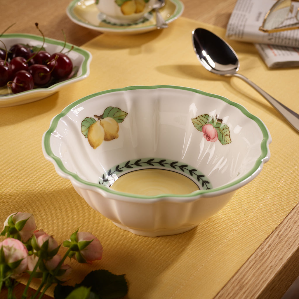 French Garden Serving Bowl