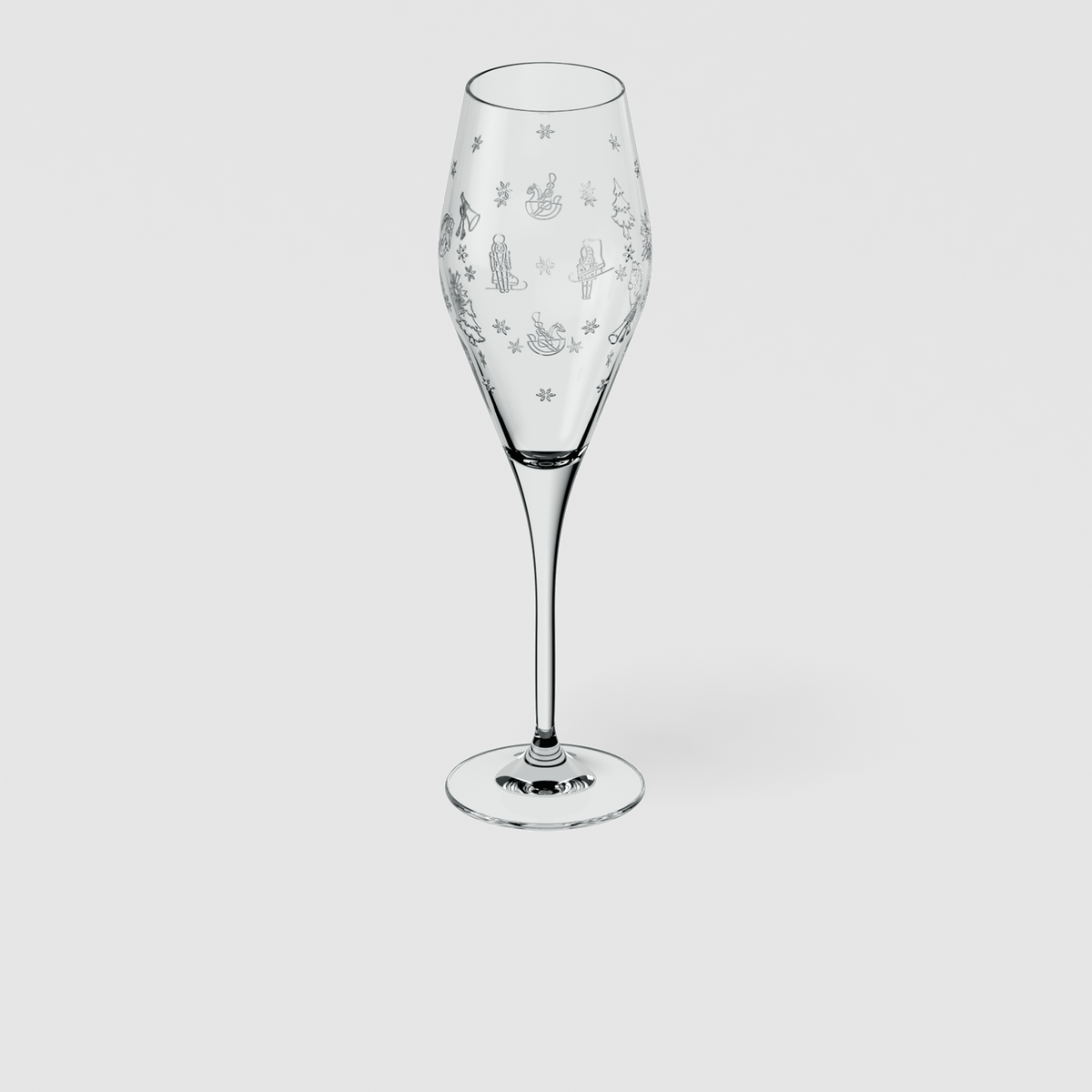 Toy's Delight Champagne glass