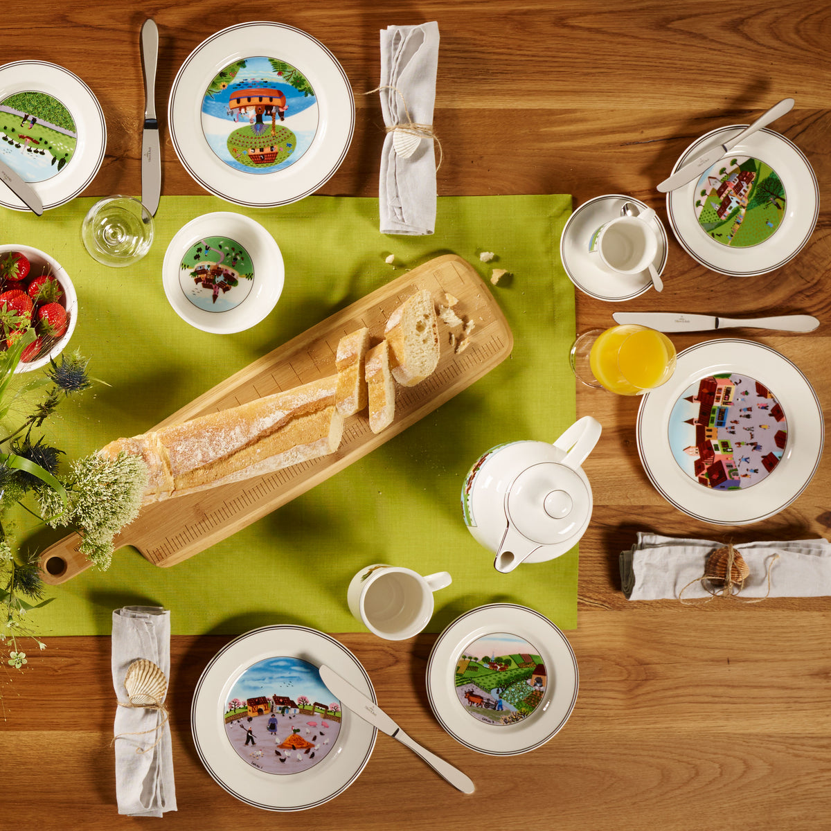 Design Naif Appetizer/ Bread Plate