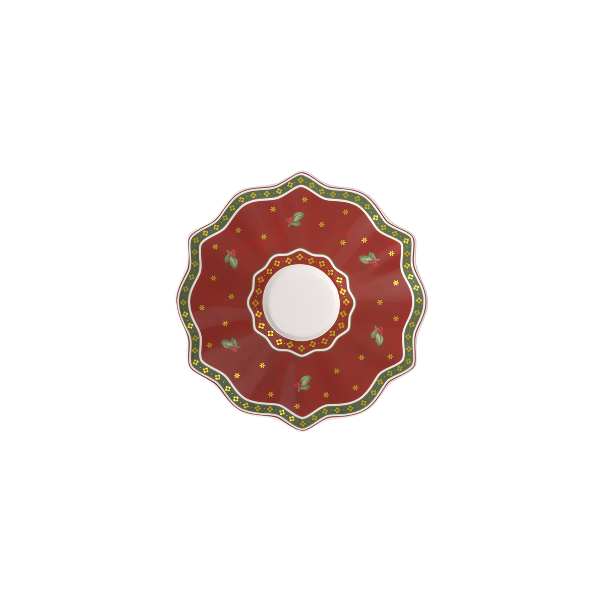 Toy's Delight White coffee cup saucer