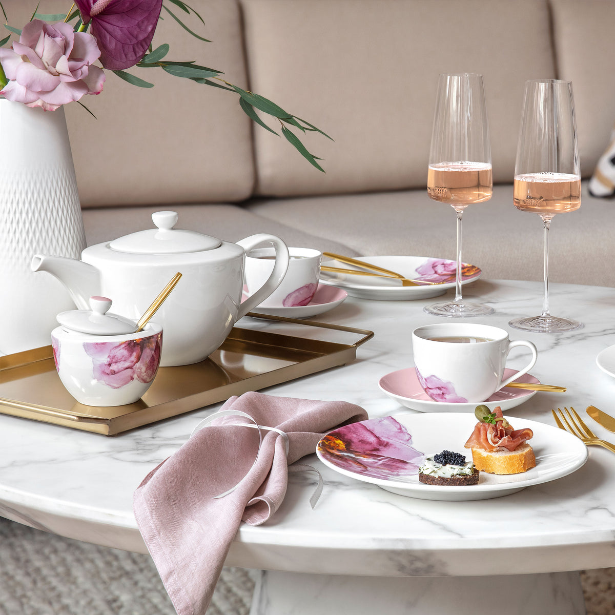 Rose Garden Sugar bowl