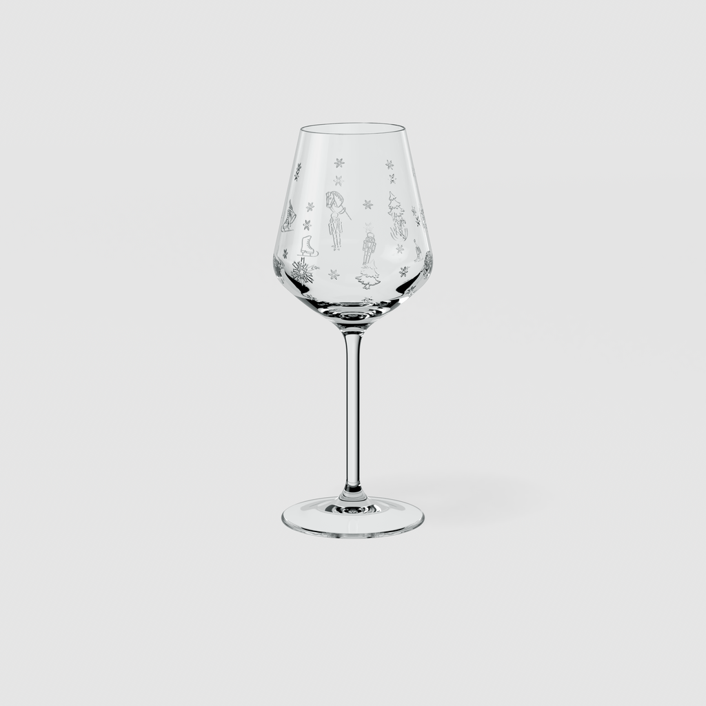 Toy's Delight White wine glass