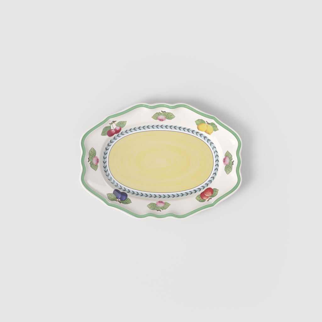 French Garden Serving Platter