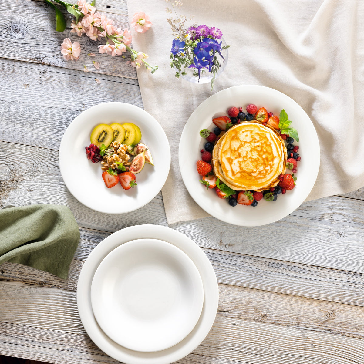 New Cottage Salad/ Dessert Plate