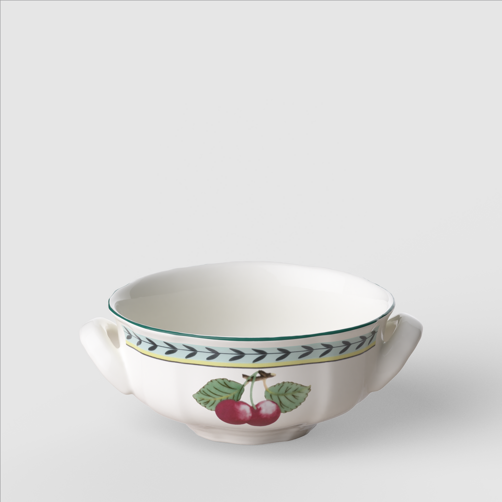 French Garden Soup cup