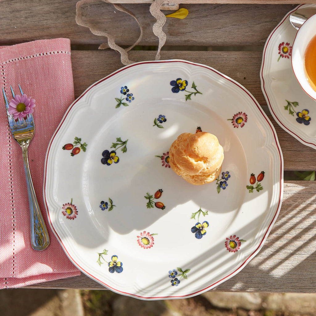 Petite Fleur Salad/ Dessert Plate