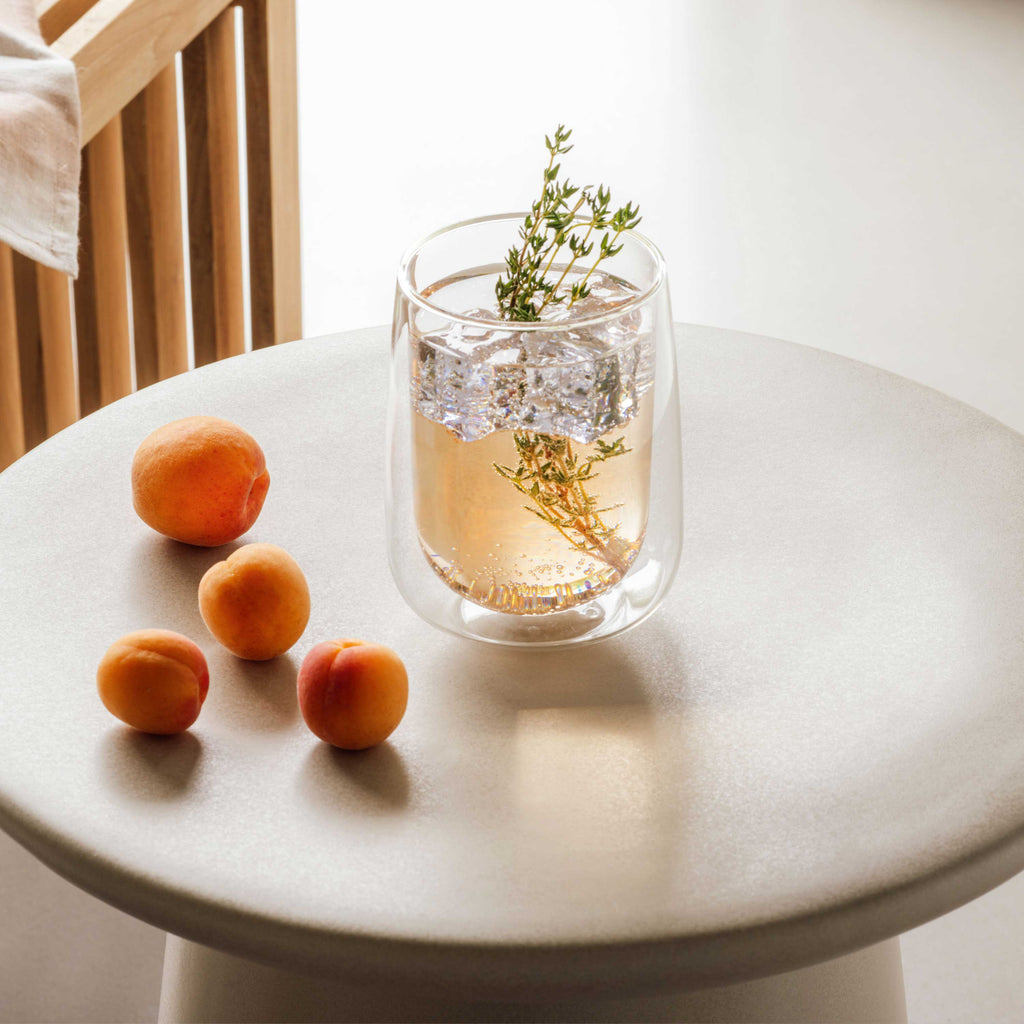 Artesano Glass coffee tumbler