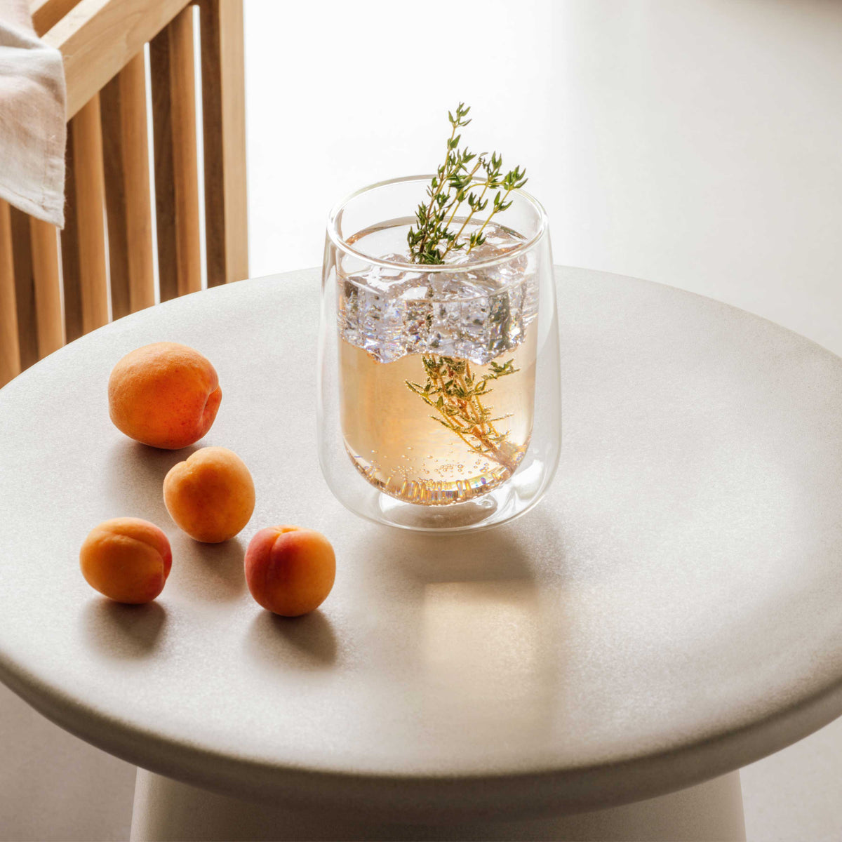 Artesano Glass coffee tumbler