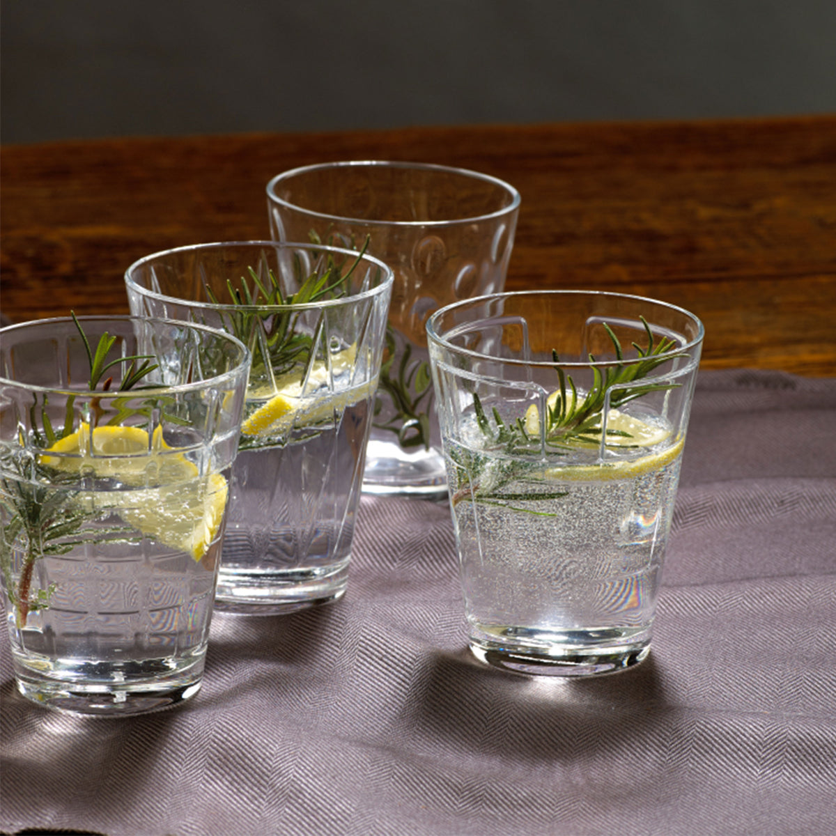 Dressed Up Water glass