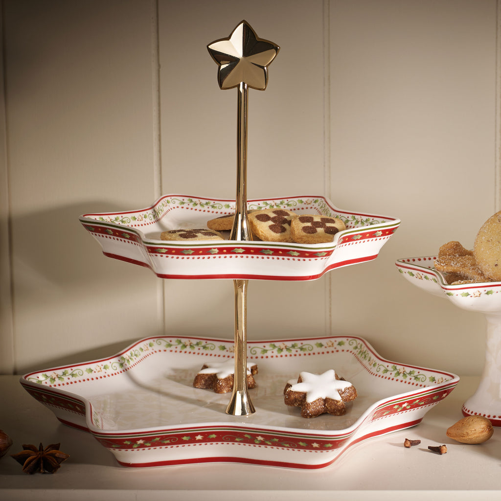 Winter Bakery Delight 3 Tier Stand
