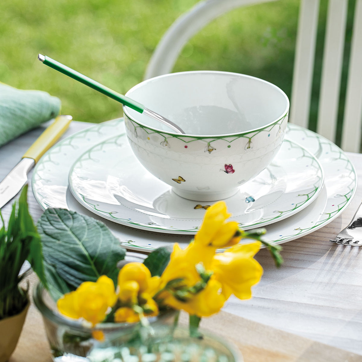 Colourful Spring Cereal bowl