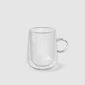 Artesano Latte glass with handle