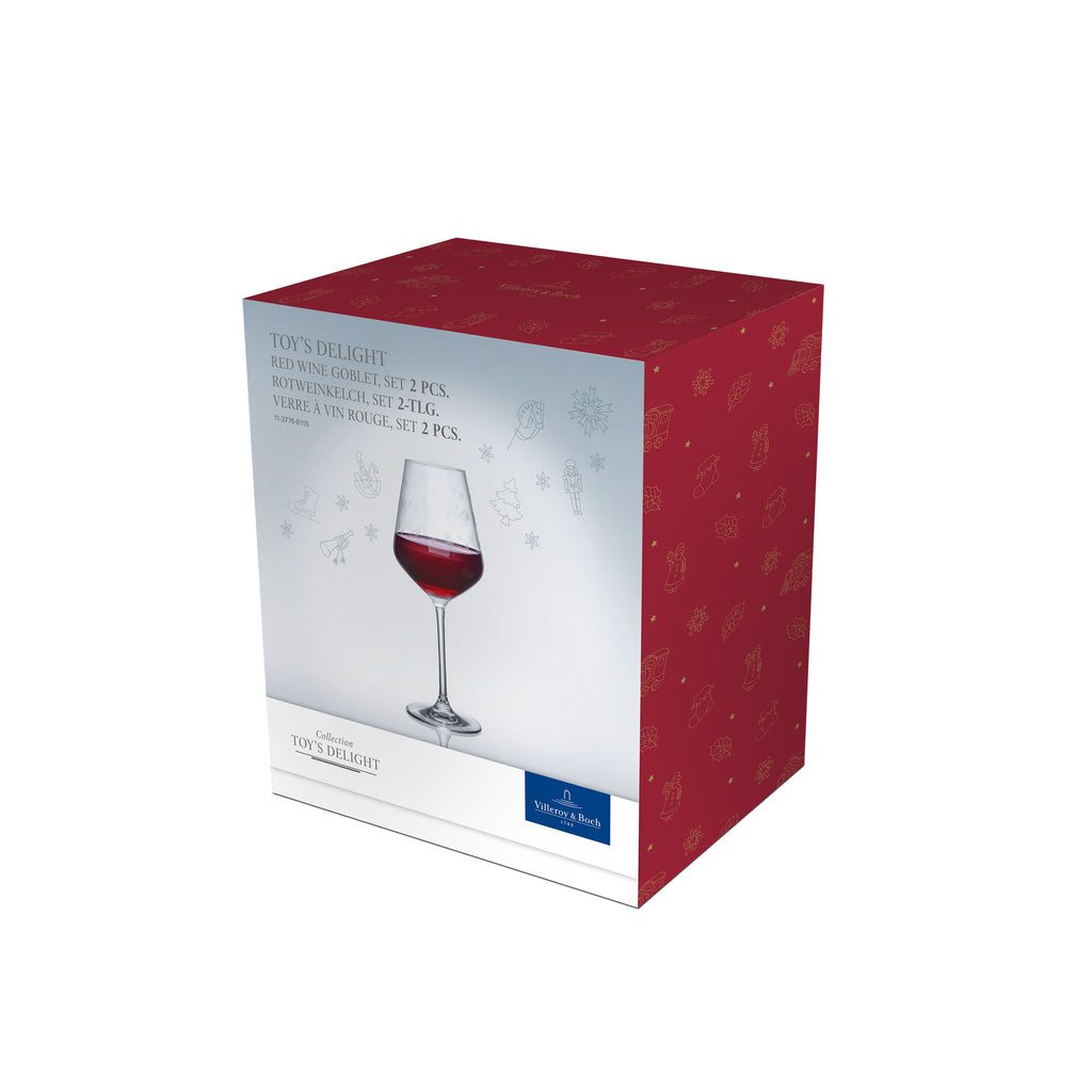 Toy's Delight Red wine glass