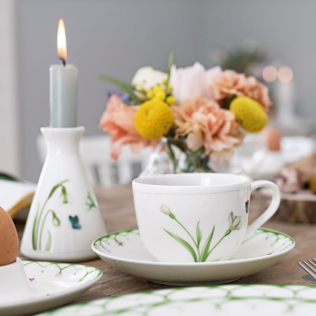 Colourful Spring Coffee cup saucer