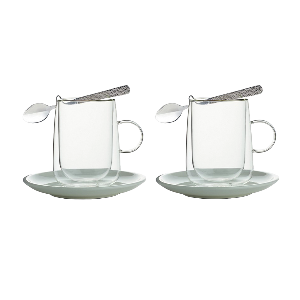 Artesano Latte glass with handle